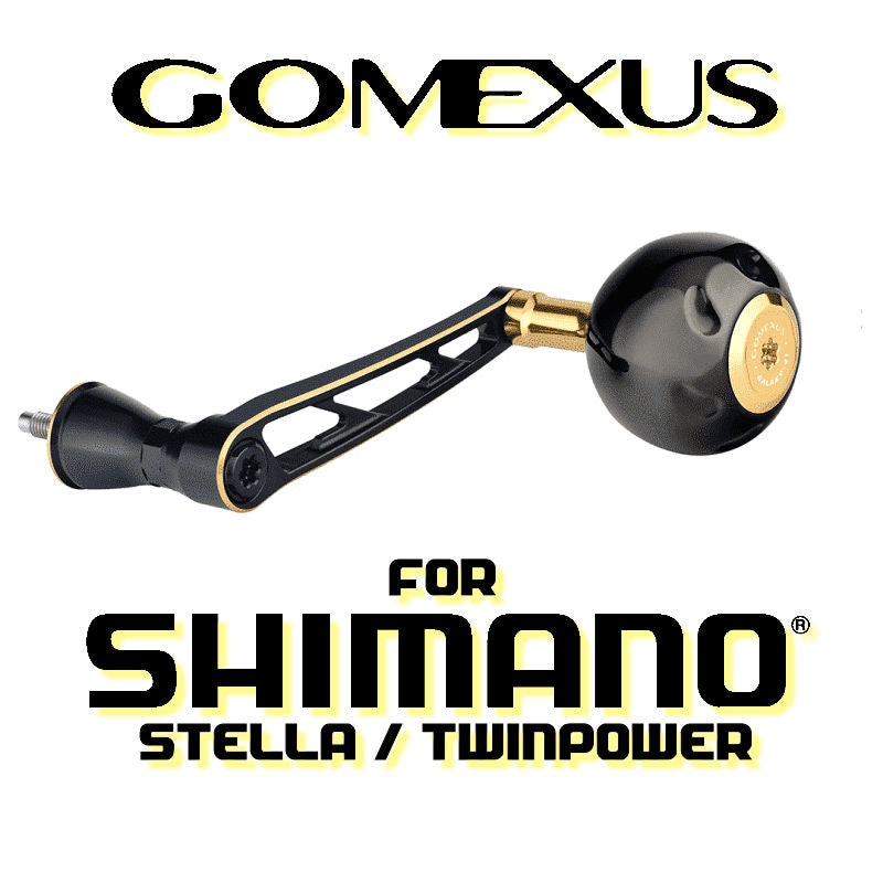 Gomexus Plug&Play Aluminum Power Handle For Shimano Stella / TwinPower Spinning Reel
