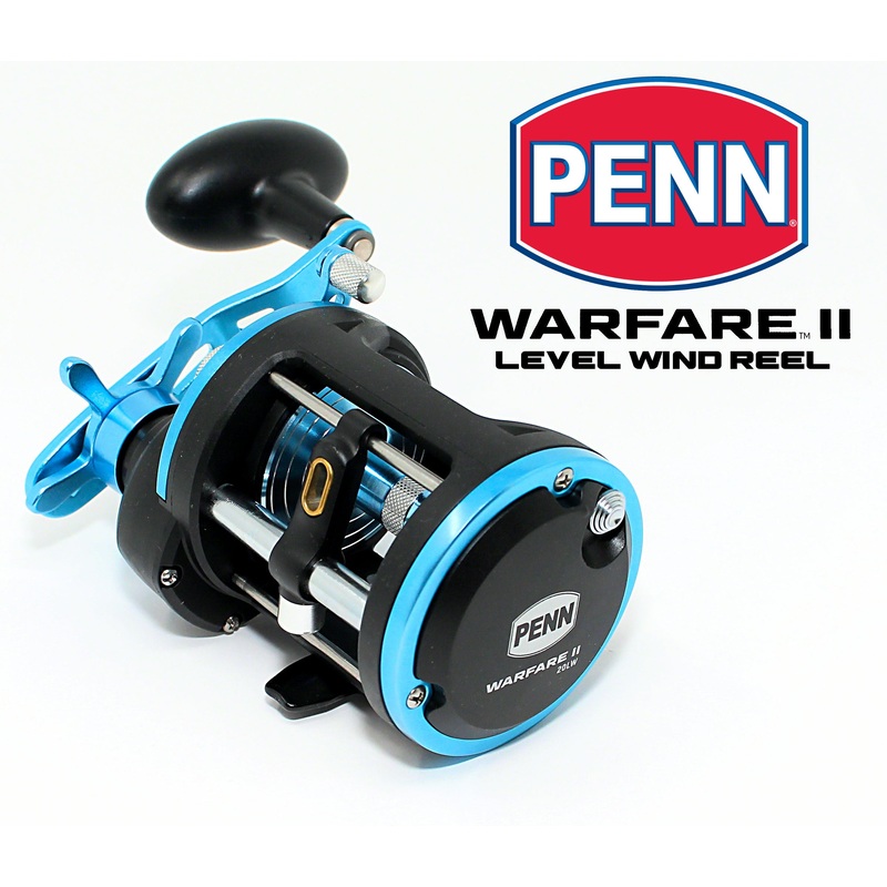 Penn Warfare II Level Wind Trolling Reel