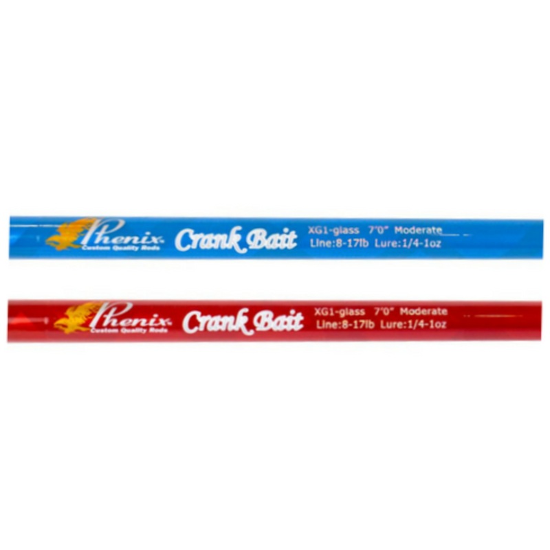 Phenix XG1 Glass Crank Bait Casting Rods