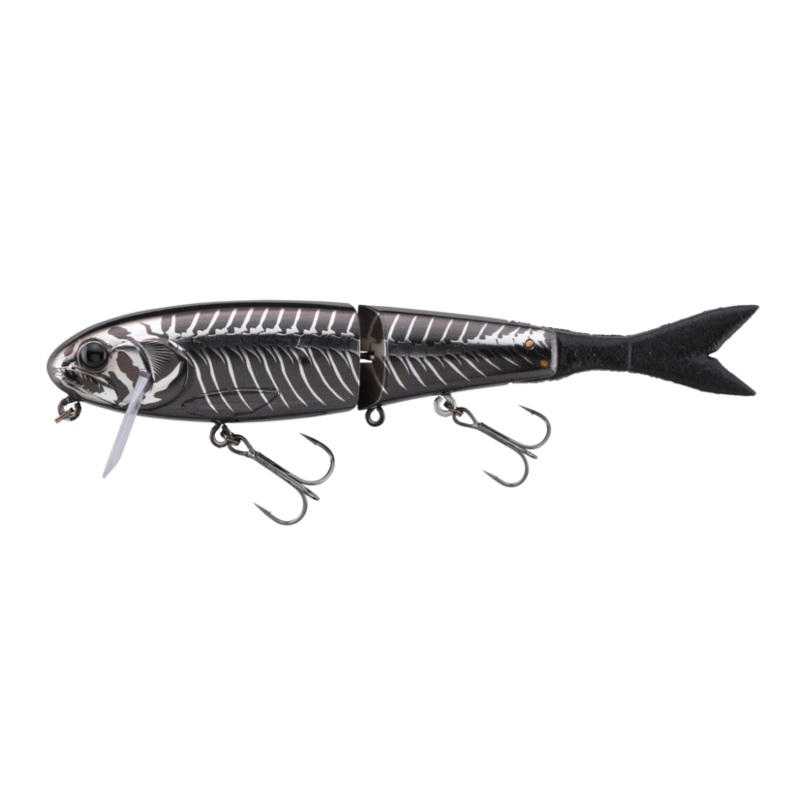 Jackall Blast Bone Jr.|Black / Chrome Bone|RT Blast Bone Chrome|Flickering Laser|Natural Shad