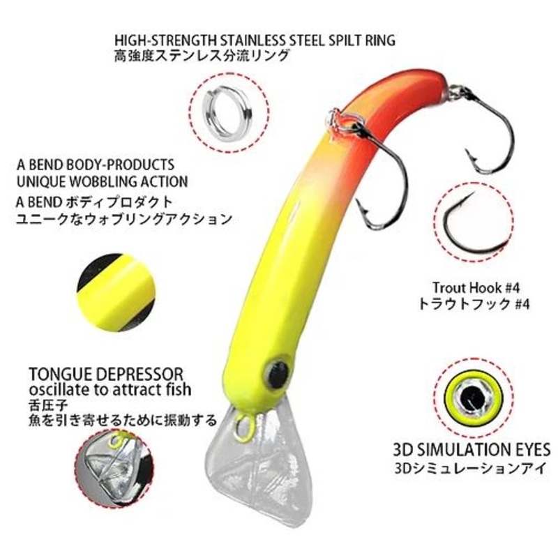 Rayfishing Bow-Runner Minnow|Bow-1|Bow-3|Bow-4|Bow-5