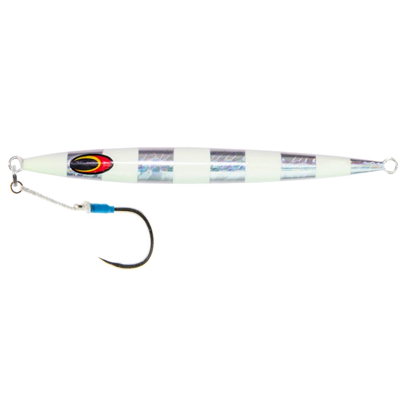 Nomad Design The Streaker Jig|Full Glow Pink|Rasta Glow|Silver Glow Strip|Chartreuse White Glow|320g|420g