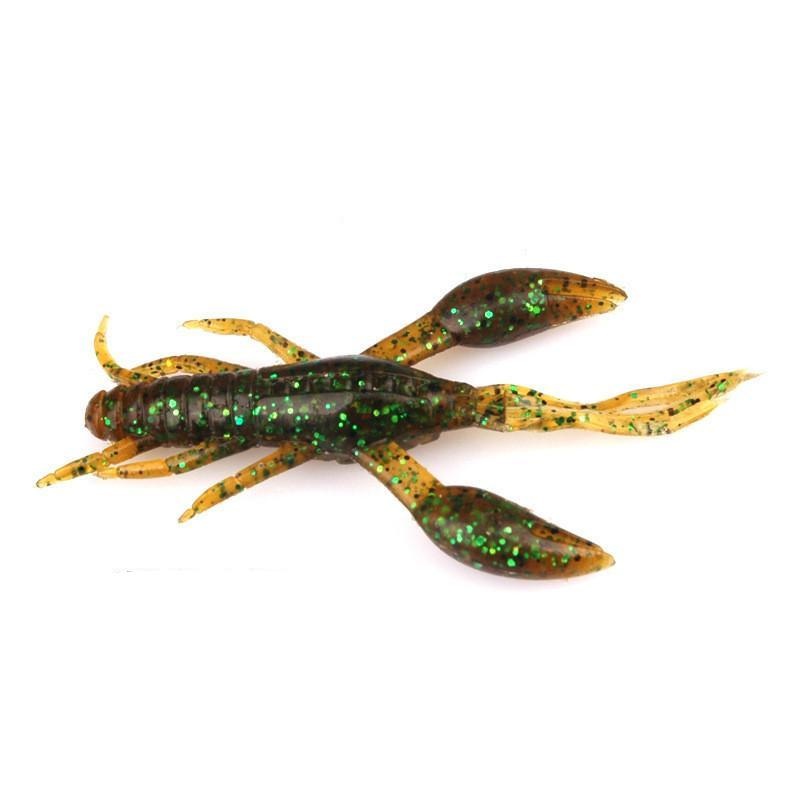 6pcs/lot Soft Plastic Craw Fishing Lure Baits 6.5cm/5.4g