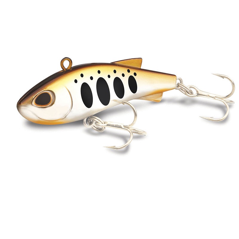 Basstrike Mini Sinking VIB|Brown|Holographic Shad|Baby Bass|Yellow Purple|Orange