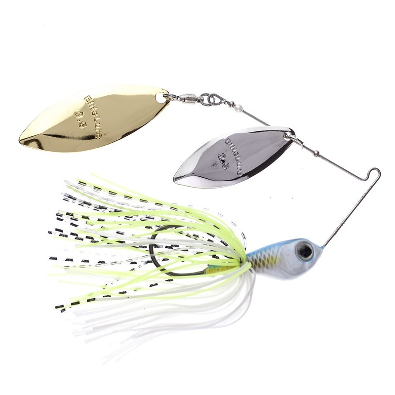 Elitelure CFS Spinnerbait – Double Willow Spinner Blade Baits