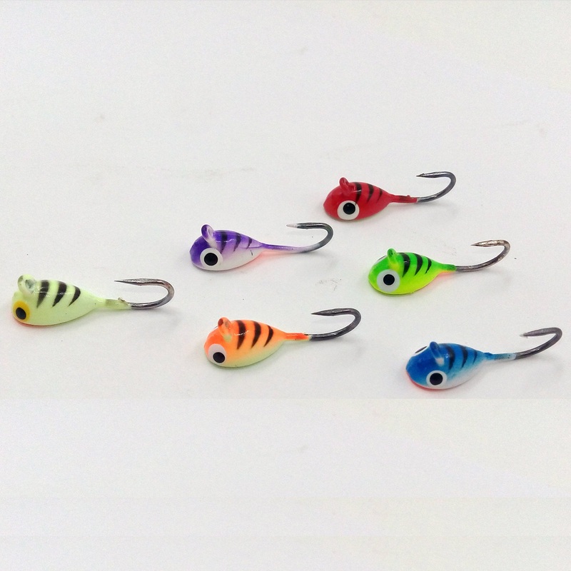Basstrike Clownfish Head Ice Fishing Jig