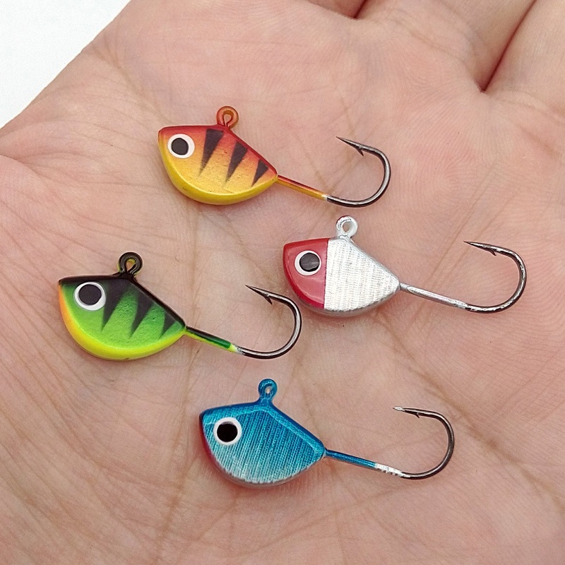 Basstrike Fat Fish Head Ice Fishing Jig