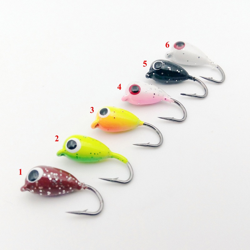 Basstrike Little Bean Head Ice Fishing Jig