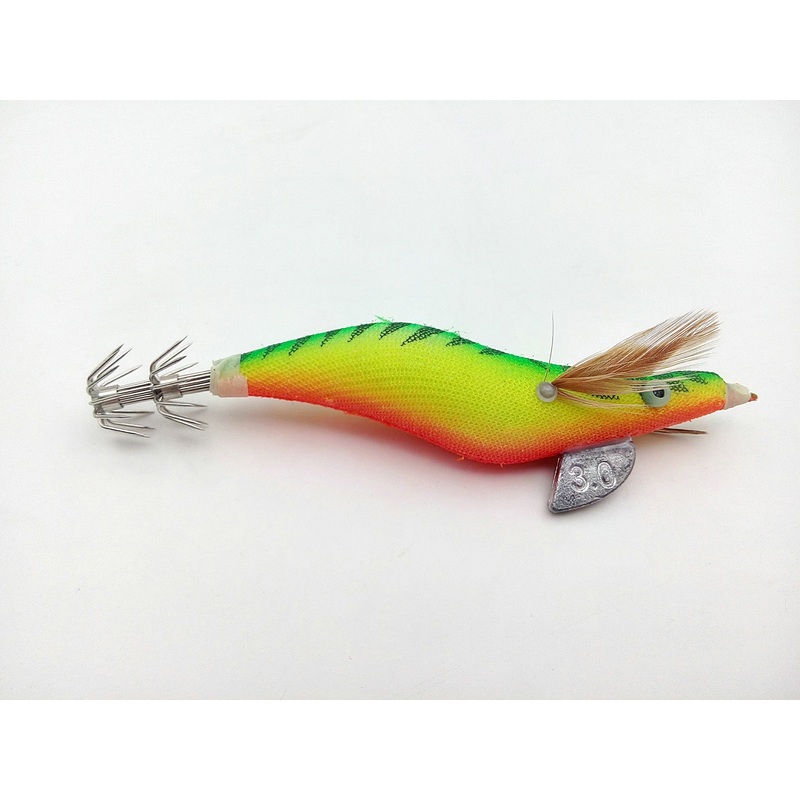 Basstrike Squid Lure Wood Shrimp Octopus Glow Baits