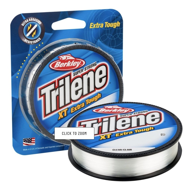 Berkley Trilene XT – 10 lb.|Clear|Low Vis Green