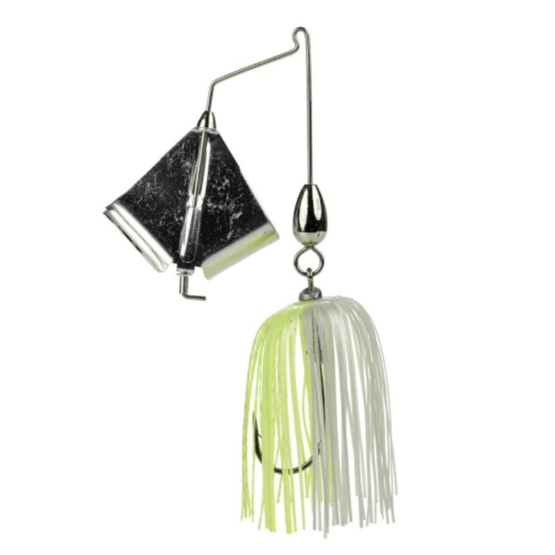 Swinging Sugar Buzzbait|SUGAR CHARTREUSE|CHARTREUSE WHITE|SUGAR WHITE|SMOKEY SHAD|SEXY SHAD|BLACK|Chartreuse|Chart White|White|Black|Smokey Shad|Sexy Shad|3/8 oz|1/2 oz|1/4 oz