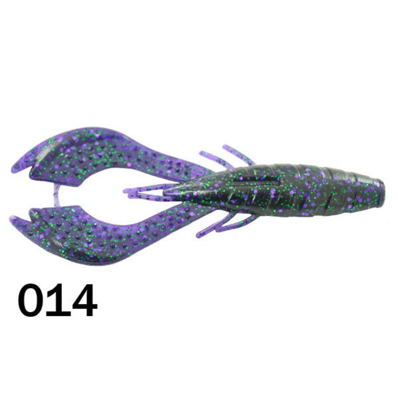 Jitter Craw – 2 For $7.00!|014 Candybug|026 Green Pumpkin|060 Smokin Shad|069 White|070 Xmas|071 Black Blue|073 Black Chartreuse|117 Houdini|144 White Chartreuse|196 Candybug Pearl Blue|197 Gooseberry