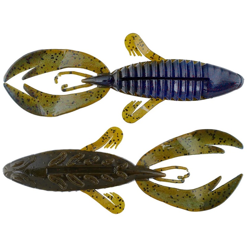 Rojas Fighting Frog|Confusion|Black Blue Flake|White|Junebug Red Flake|Blue Fleck|Green Pumpkin/Watermelon Red Flake Lam|Tilapia|Black Neon|4″|25 Pack|7 Pack