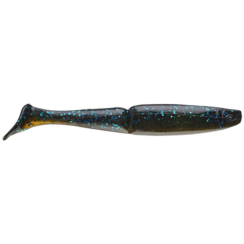 Big EZ 5.25|Black Blue Green Pumpkin|New Shad|Copperfield|Chartreuse Shad|Watermelon|Black Blue|White Lightening|Ghost Shad|Green Pumpkin|June Bug|5 Pack