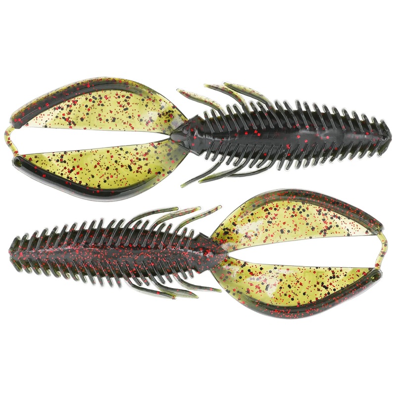 Stinger|Black Florida Five-O|Green Pumpkin Chartreuse|Killer G|Gold Rush|Black Blue Blue Tail|5.25″|5 Pack