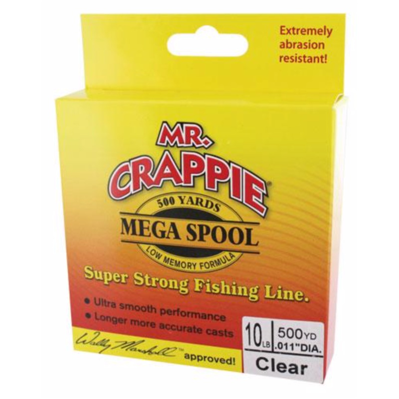 Mr Crappie Monofilament Fishing Line (500 yds)