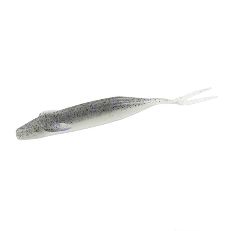 Zoom Winged Fluke|Bad Shad|Biwako Wagasaki|Champagne Pepper Pearl|Ghost Shad|Gizzard Shad|Green Shad|Pearl Blue Glimmer|Silver Shad|Smoke Pepper Clear|Tennessee Shad|Electric Shad|4″|5″