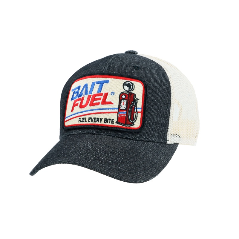 BaitFuel Dark Grey – Pump It Patch Hat