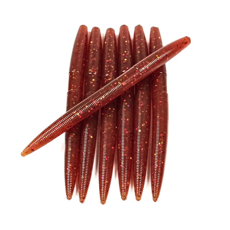 Root Beer Fire 5 Stick Worm (6pk)