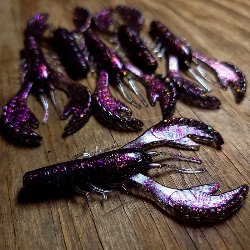 VooDoo Plum Sorcery Rebel Craws Premium Series (6pk)