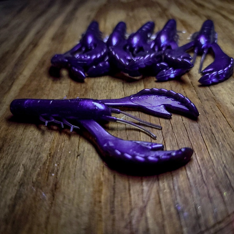 Bruisin Color Shifting 3.4 Craws (6pk)