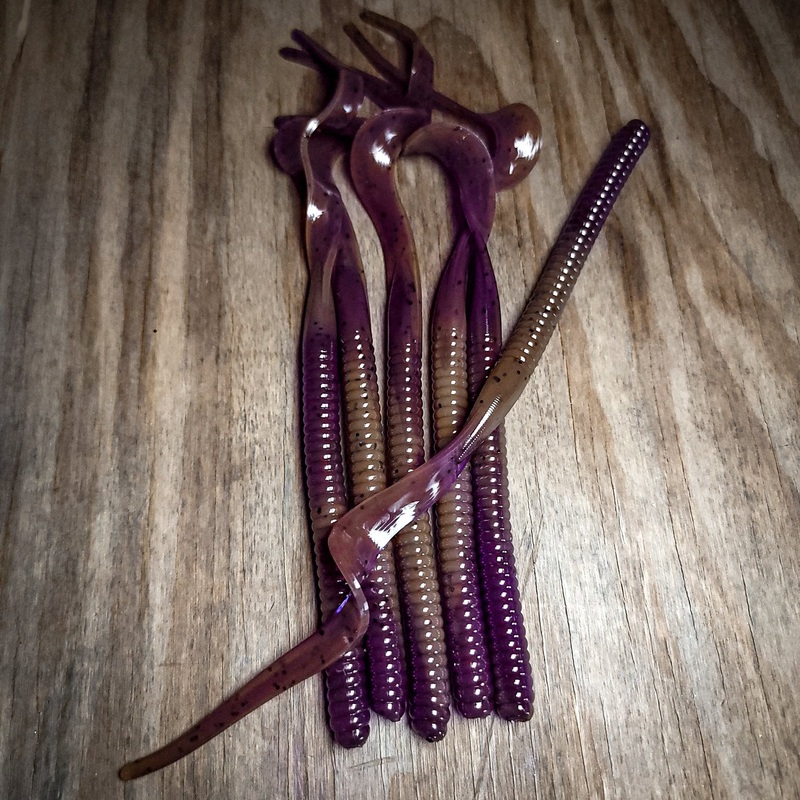 PB & J Swirl 10 Ribbon Tail (6 pk)
