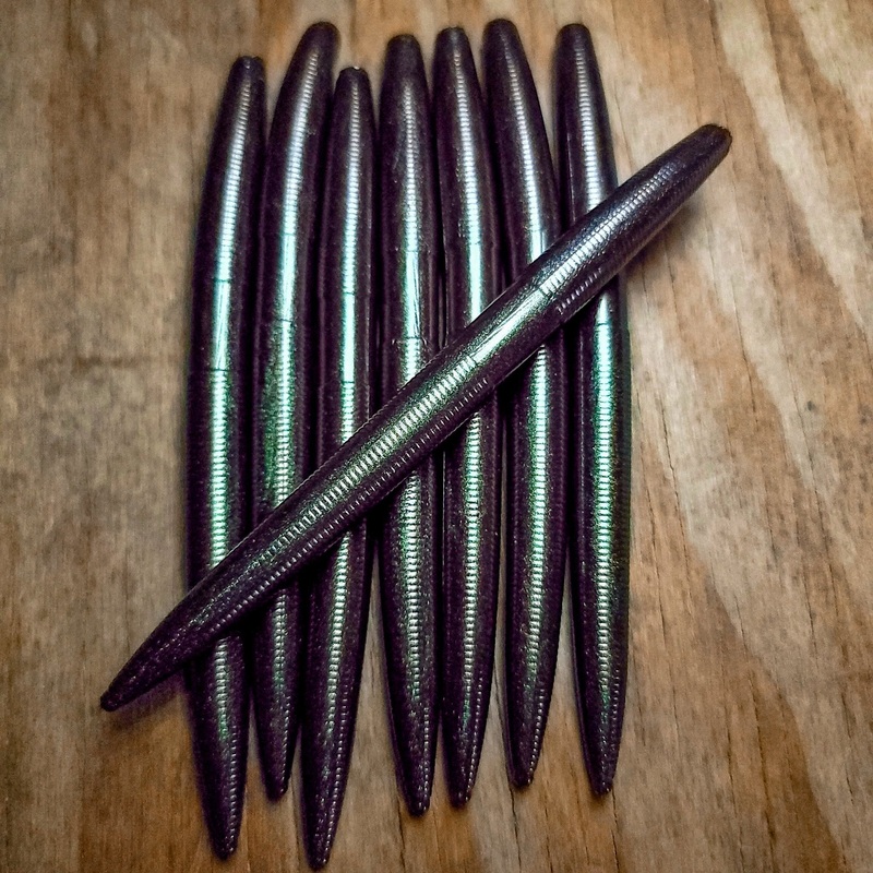 VooDoo Avocado Wine Color Shifting 5 Stick Worm (7pk)