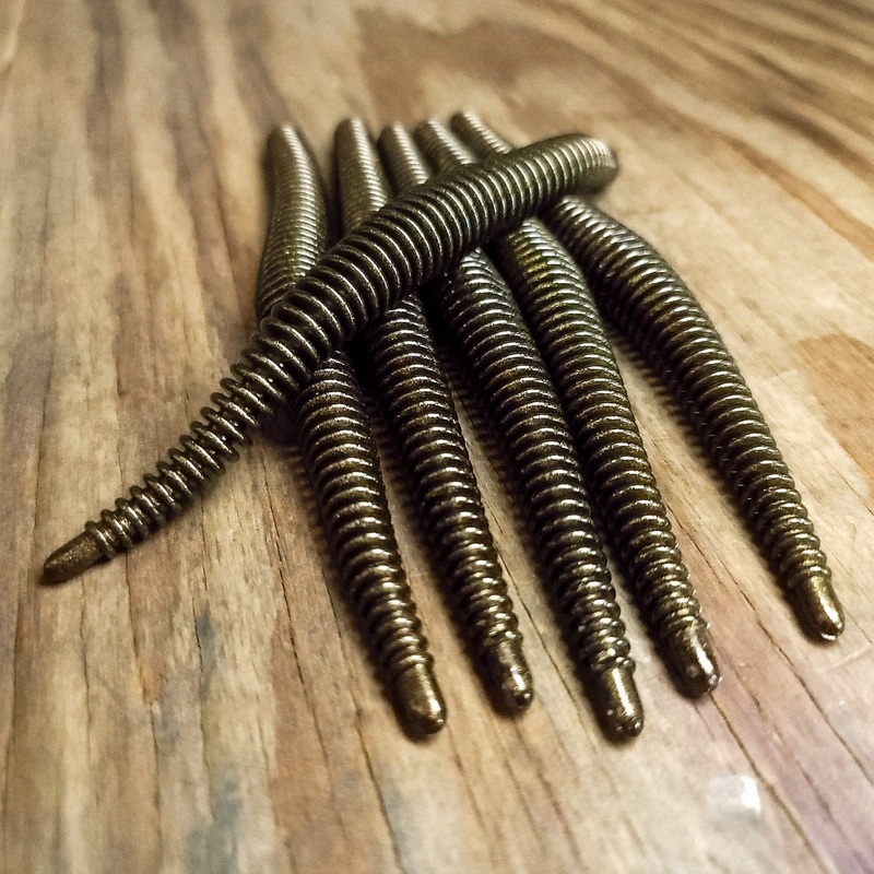 VooDoo Rusty Bullfrog 6 Ribbed Worm  (6pk)
