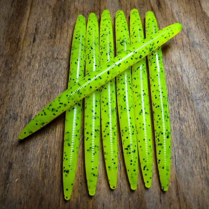 Chartreuse Pepper 5 Stick Worm (6pk)