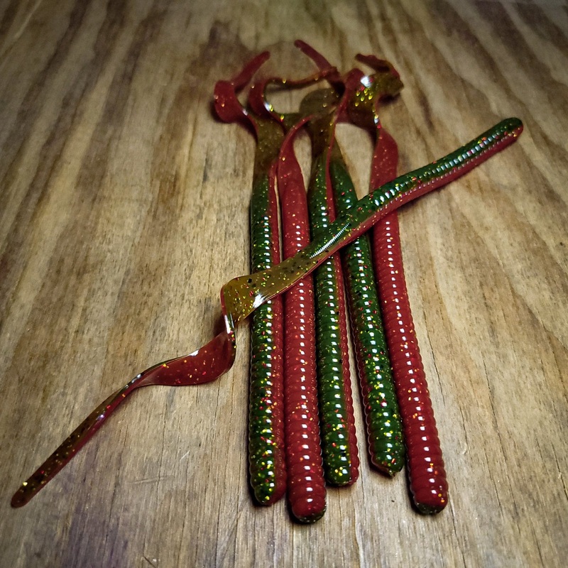 Devils Juice 10 Ribbon Tail Worm (6 pk)