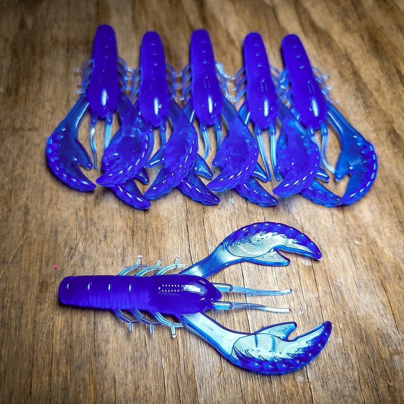 Flippin Blue 3.4 Rebel Craw (6pk)