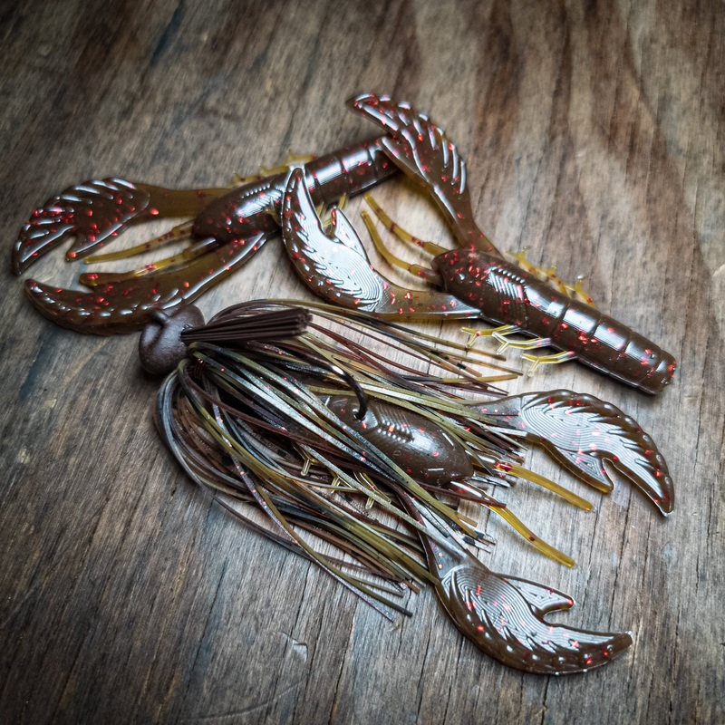 Virginia Cray Standup Football Jig w/ Matching Craws