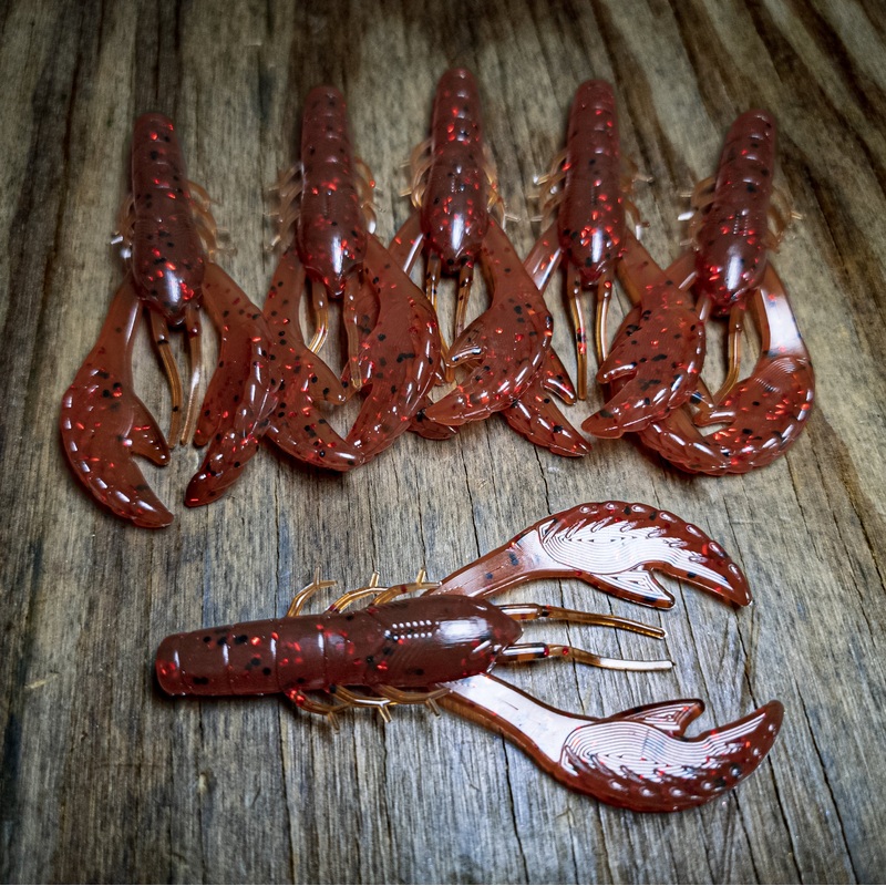 Red Cray 3.4 Rebel Craw (6pk)