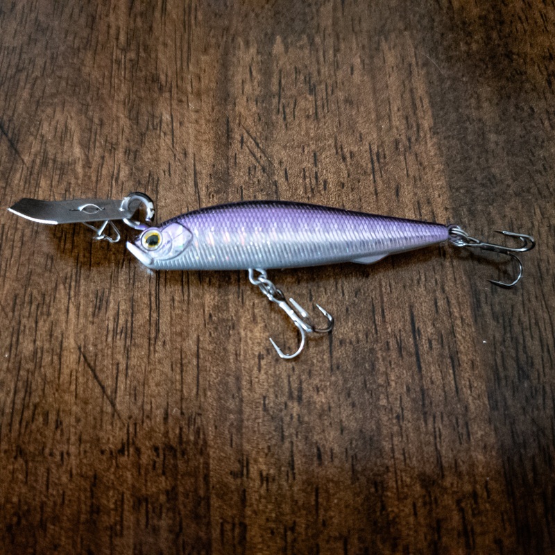Purple Minnow Vibrating Slab Jr.