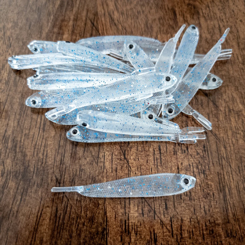 Spotted Blue Toxic Minnow 2.7 (10pk)