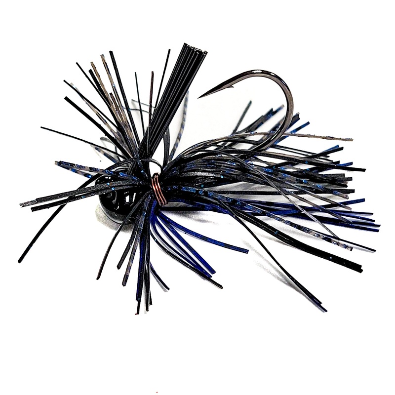 Blu Smoke Mini Finesse Cut Stand-up Football Jig