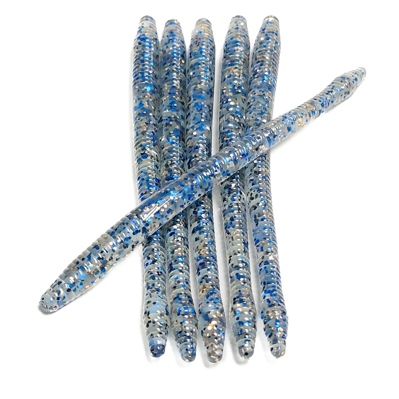 Blue Lagoon 6.25 Diamond Tail Worm (6pk)
