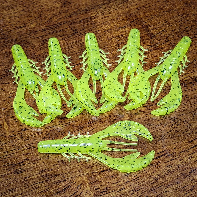 Chartreuse Pepper 3.4 Rebel Craw (6pk)
