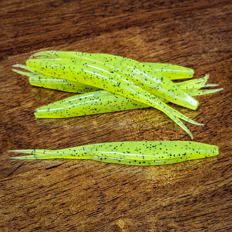 Chartreuse Pepper 5 Frantic Jerkbait (6pk)