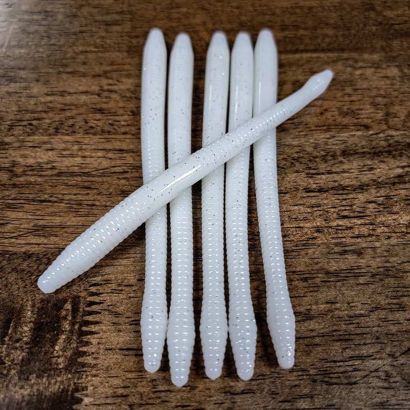 VooDoo Blizzard 6.25 Diamond Tail Worm (6pk)