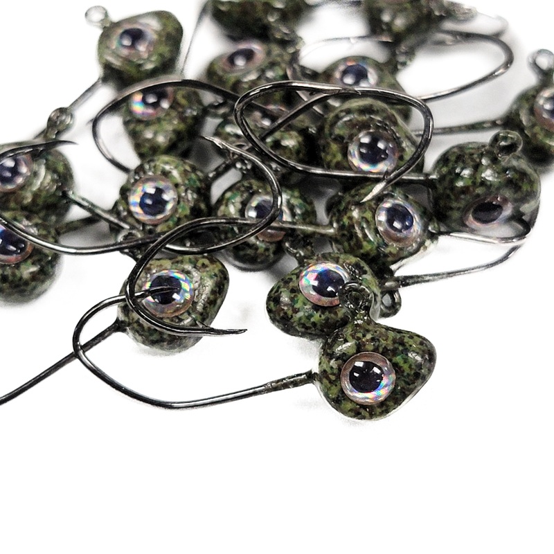 Lil’ Camo Minnow Strike Jig Head (3pk)