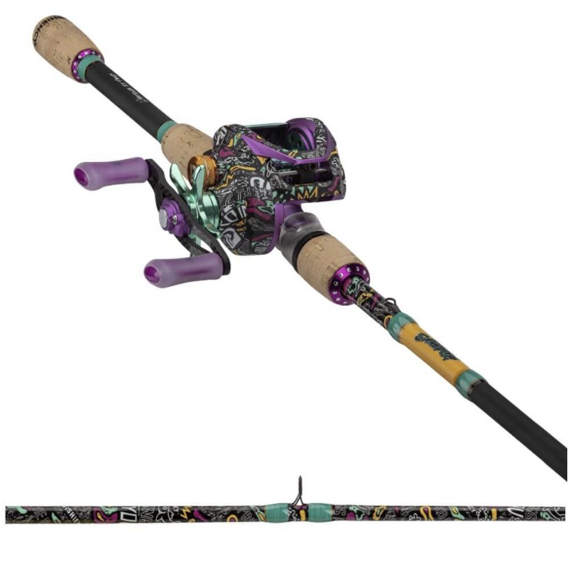 ProFISHiency Baitcast Combo 7′ Krazy 3-ROW