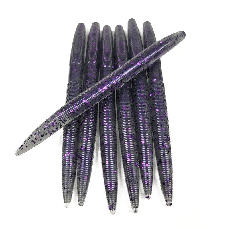 Purple Smoke 5 Stick Worm (6pk)