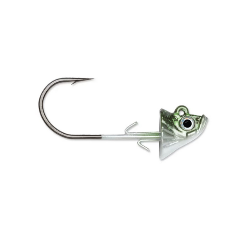 VMC Swimbait Jig|Shad|White|Blue Shad|Blue Gill|3/8oz -3 pack|1/2oz – 2 pack