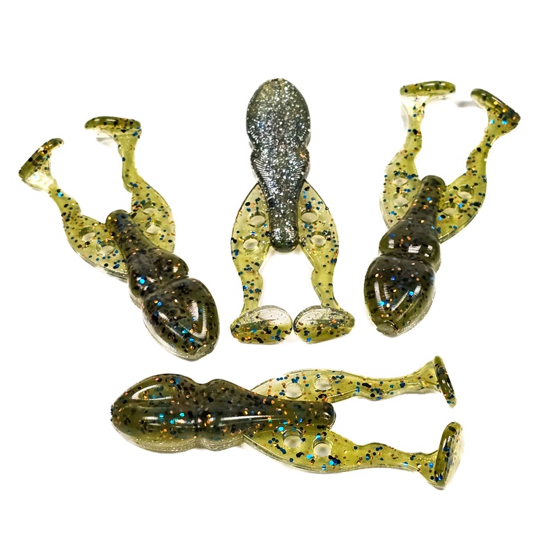 Bluegill 4 Rip Frog (4pk)