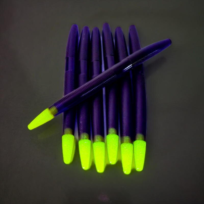 Mulberry Juice with Glow Tip 5 Stick Worms (6pk)