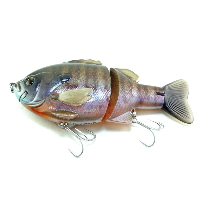 Deps BullShooter 160 Bluegill|Natural Ghost Gill|Scum Perch|Real Bluegill|Pumpkin Seed|Metallic Gill|Spawning Gill