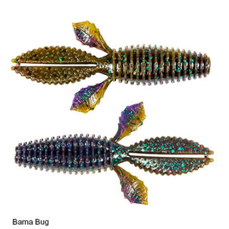 Z-Man TRD Bugz|Bama Bug|Black/ Blue|Bloodworm|California Craw|Canada Craw|Greasy Prawn|Green Pumpkin|Green Pumpkin Orange|Hot Craw|Hot Snake|June Bug|Motor Oil|Mudbug|Sprayed Grass|The Deal|Watermelon Red