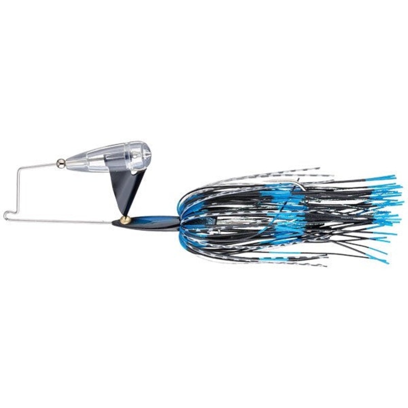 Teckel Taker Buzzbait|Black Blue|Black Red|Bluegill|Chart White|White