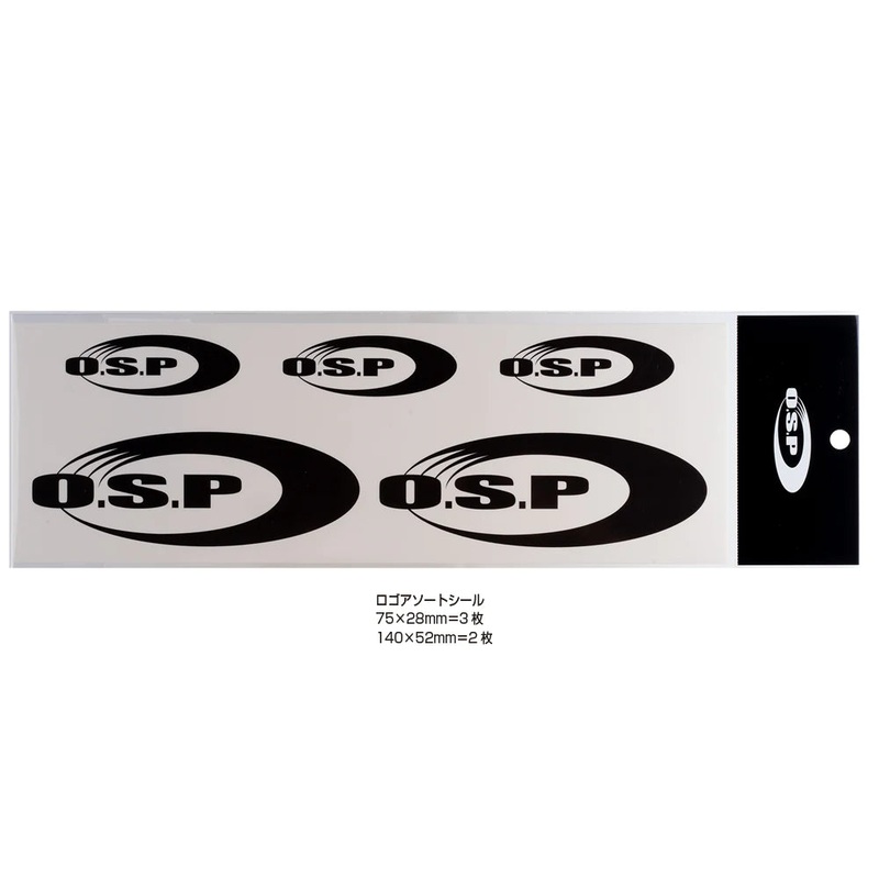 O.S.P Sticker Model 2|Assorted|Logo Sticker|Logo Sticker Model 2|Wing Sticker